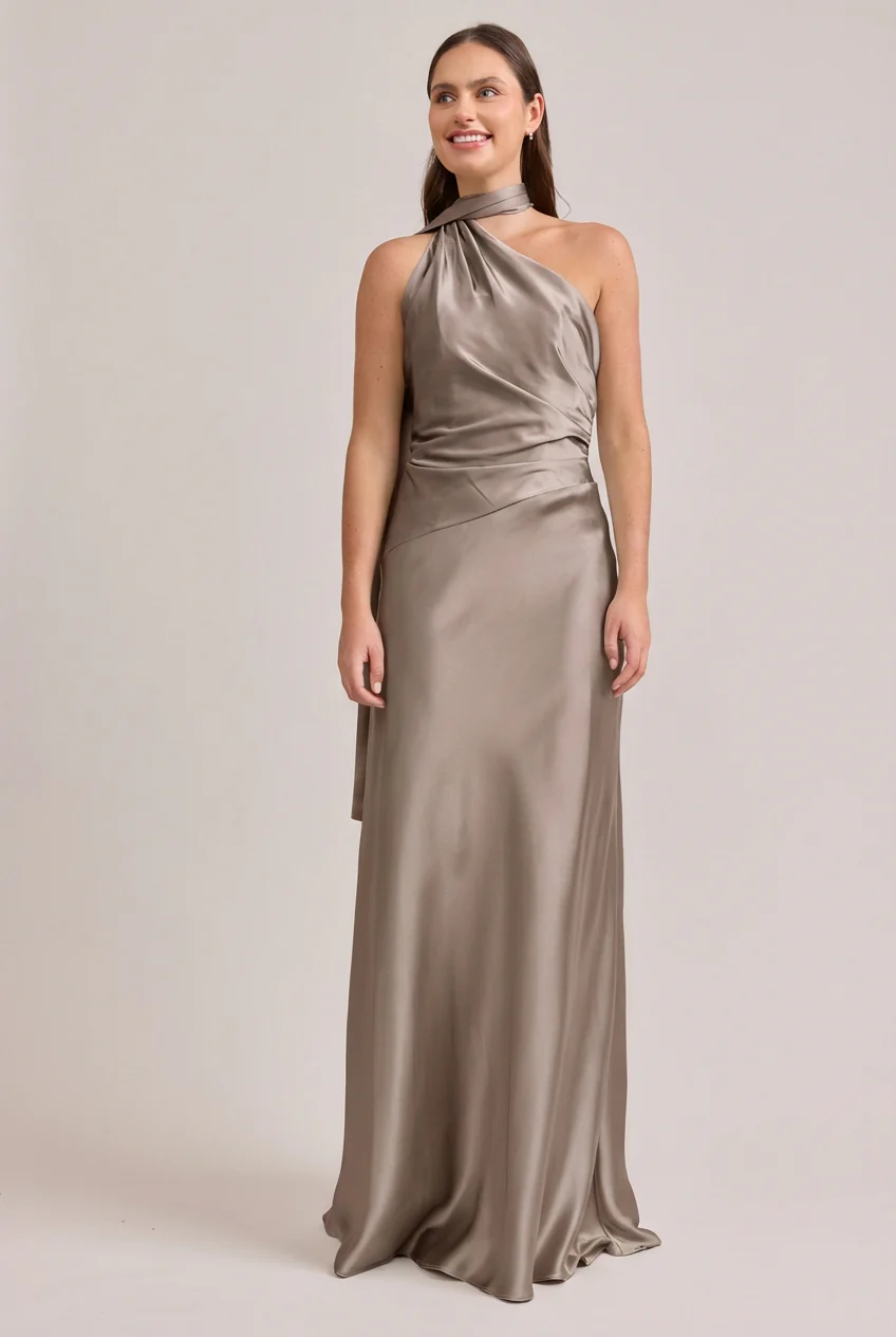 Imani Satin Dress | Made To Order - Image 220