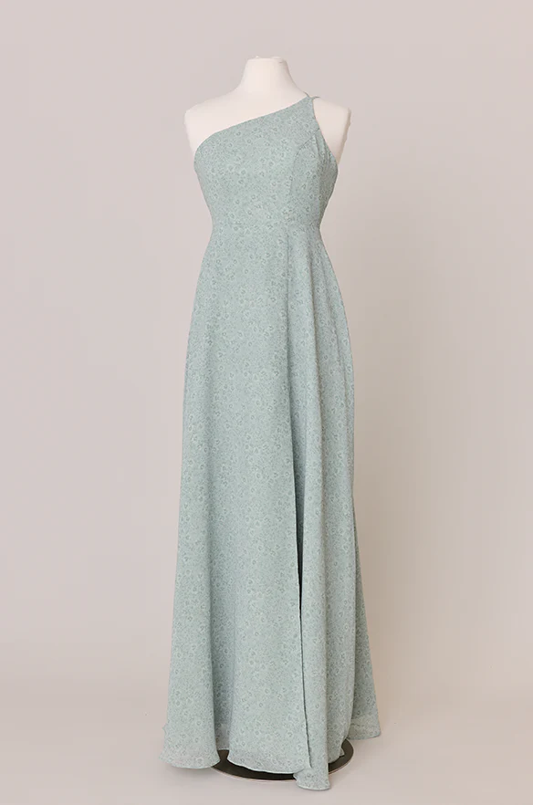 Inez Chiffon Floral Print Dress | Made To Order - Image 23