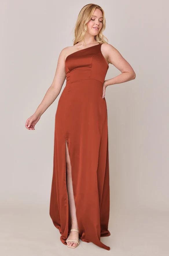 Inez Satin Dress | Made To Order - Image 141