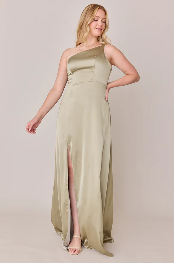 Inez Satin Dress | Made To Order - Image 150