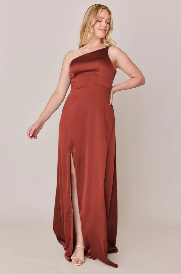 Inez Satin Dress | Made To Order - Image 165