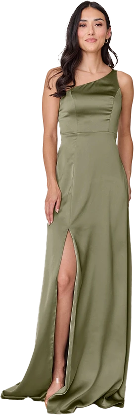 Inez Satin Dress | Made To Order - Image 216