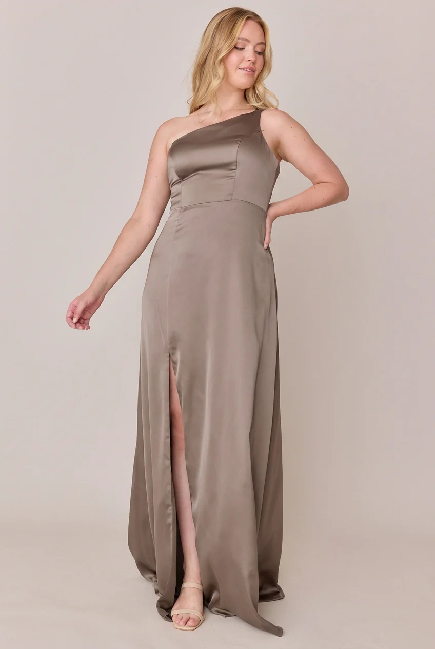 Inez Satin Dress | Made To Order - Image 243
