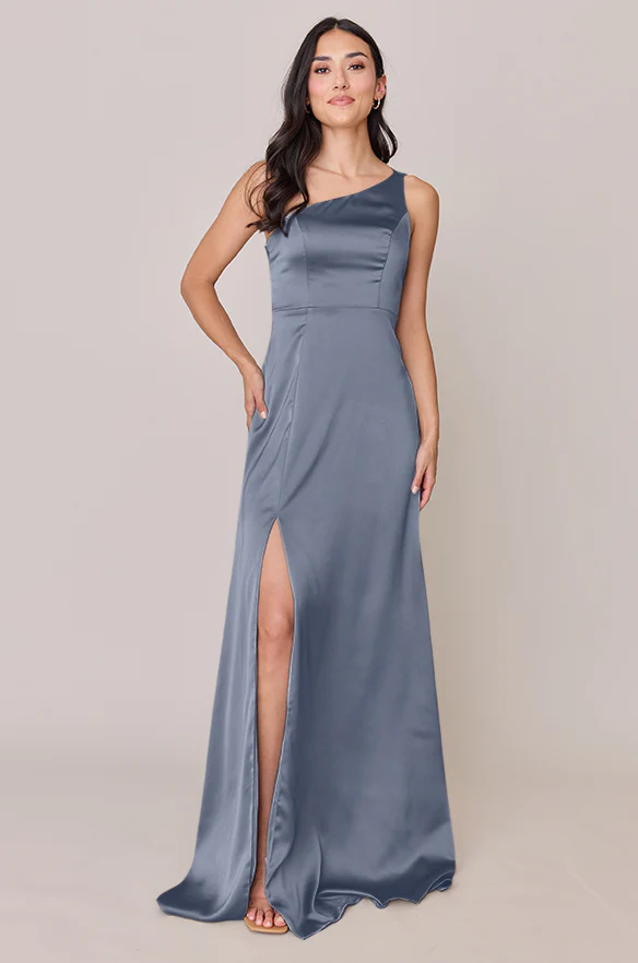 Inez Satin Dress | Made To Order - Image 55