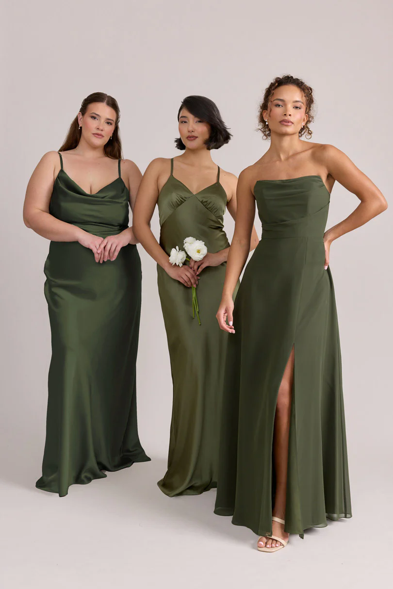 Iris Satin Dress | Ready To Ship - Image 5