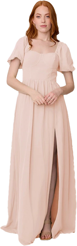 Isabella Chiffon Dress | Made To Order - Image 102
