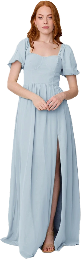 Isabella Chiffon Dress | Made To Order - Image 118
