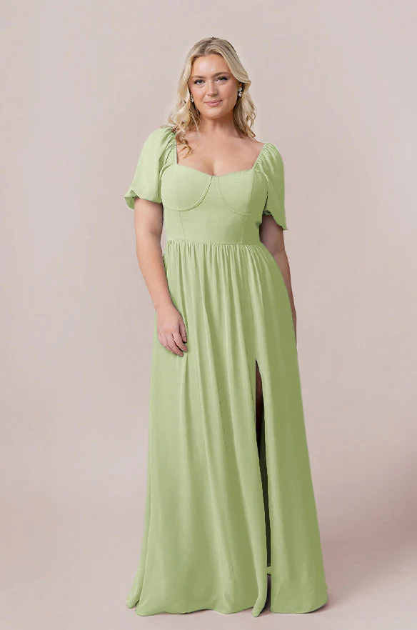 Isabella Chiffon Dress | Made To Order - Image 156