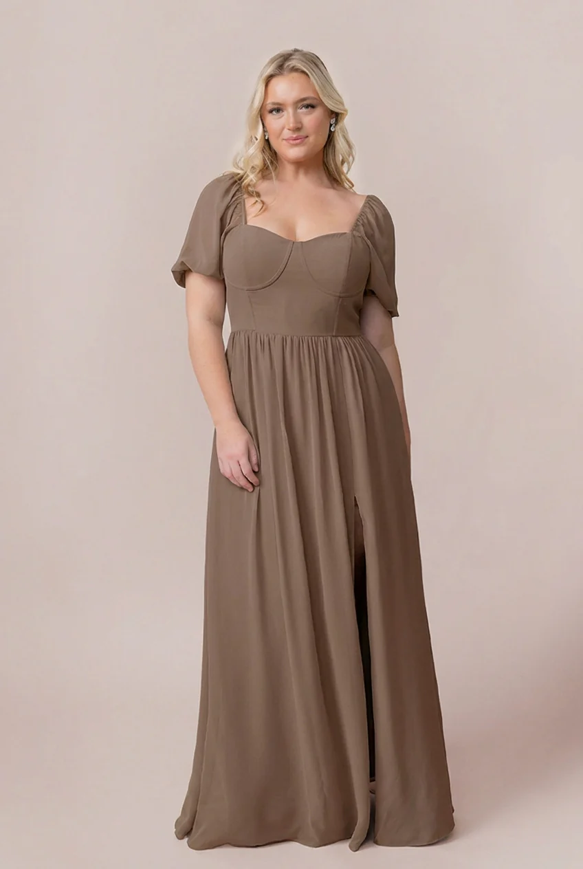 Isabella Chiffon Dress | Made To Order - Image 160
