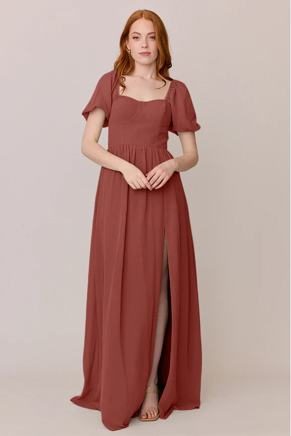 Isabella Chiffon Dress | Made To Order - Image 18