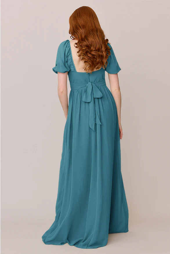 Isabella Chiffon Dress | Made To Order - Image 25