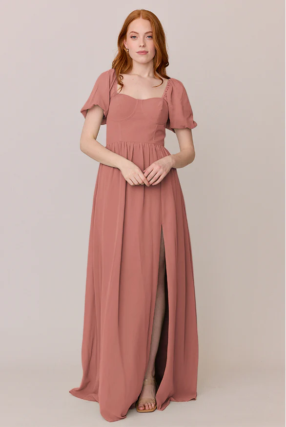 Isabella Chiffon Dress | Made To Order - Image 26