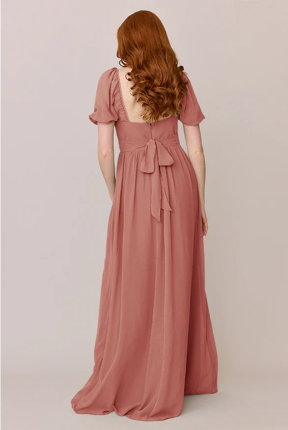 Isabella Chiffon Dress | Made To Order - Image 27