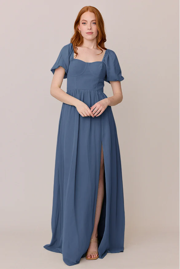Isabella Chiffon Dress | Made To Order - Image 28