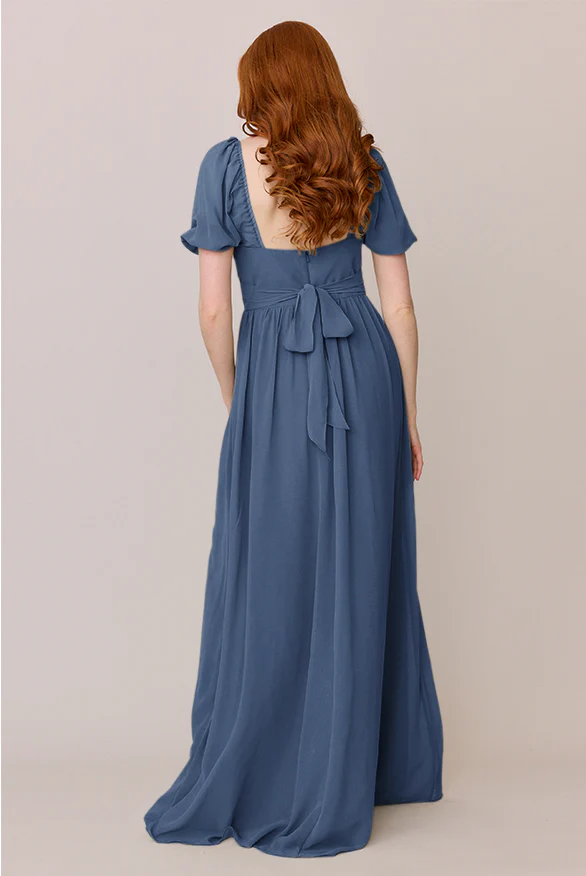 Isabella Chiffon Dress | Made To Order - Image 29
