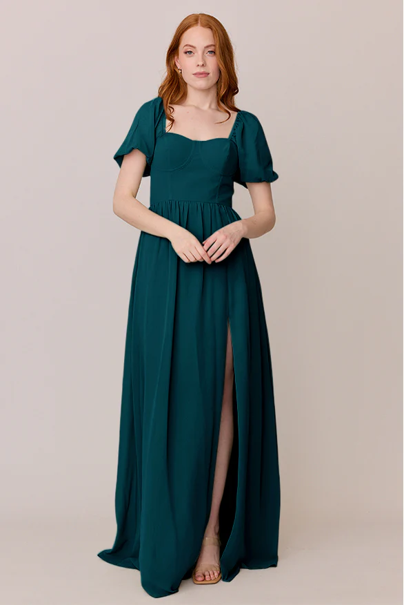 Isabella Chiffon Dress | Made To Order - Image 40
