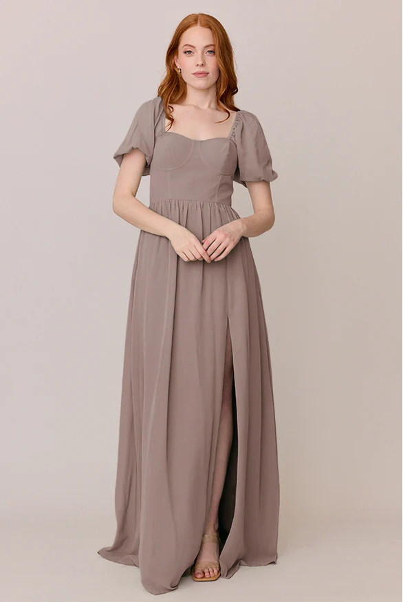Isabella Chiffon Dress | Made To Order - Image 42