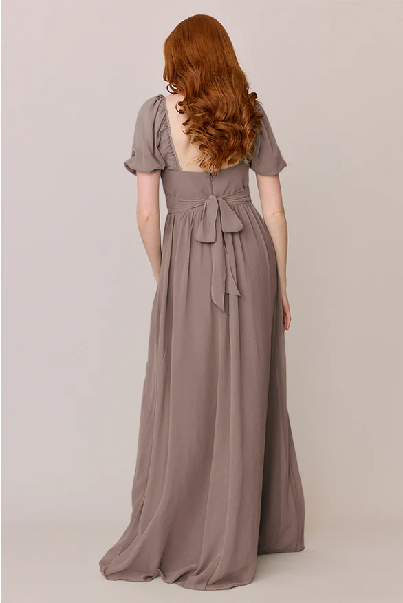 Isabella Chiffon Dress | Made To Order - Image 43