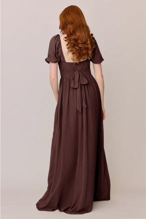 Isabella Chiffon Dress | Made To Order - Image 49