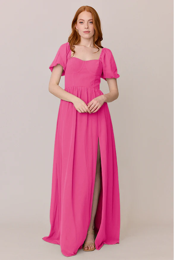 Isabella Chiffon Dress | Made To Order - Image 50