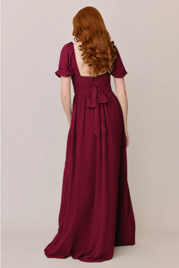 Isabella Chiffon Dress | Made To Order - Image 53
