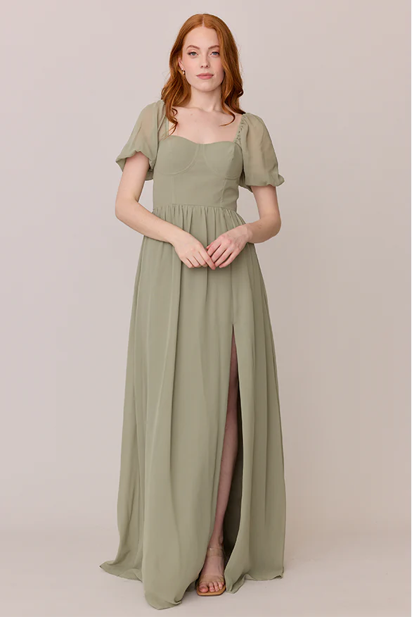Isabella Chiffon Dress | Made To Order - Image 88