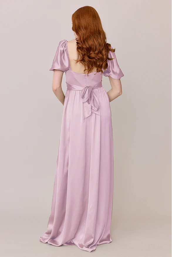 Isabella Satin Dress | Made To Order - Image 9