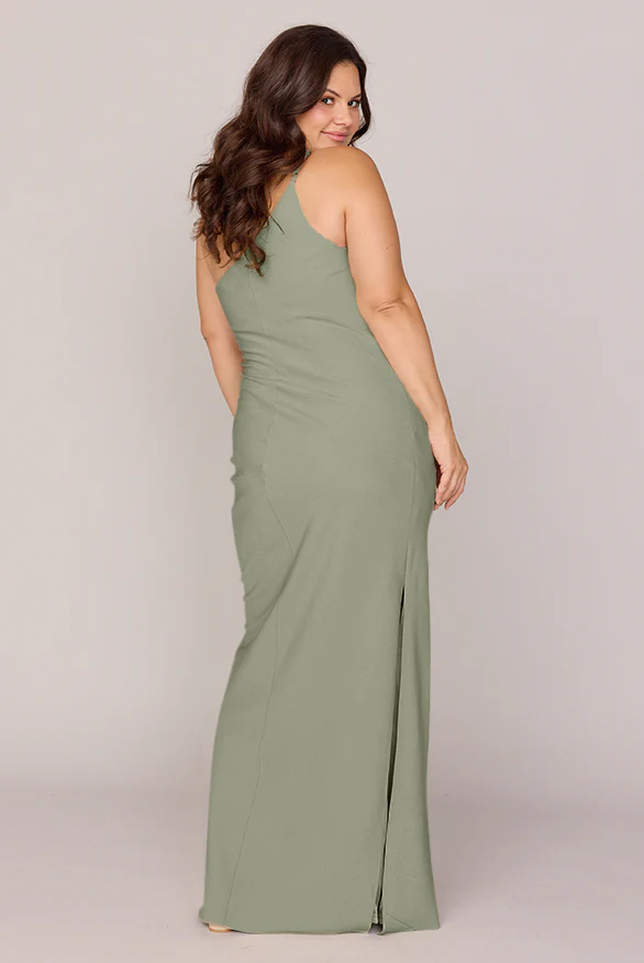 Jade Crepe Dress | Made To Order - Image 114