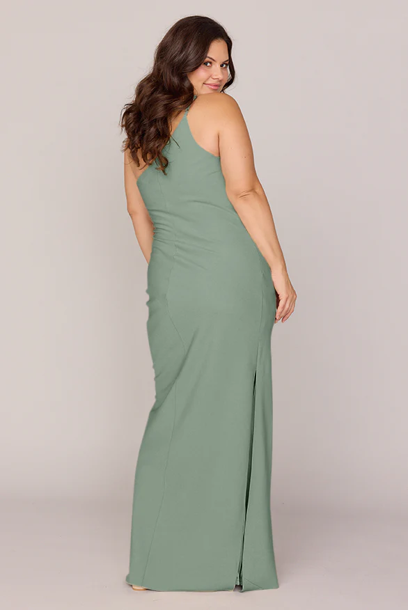 Jade Crepe Dress | Made To Order - Image 156