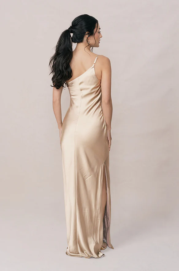 Jade Satin Dress | Made To Order - Image 100