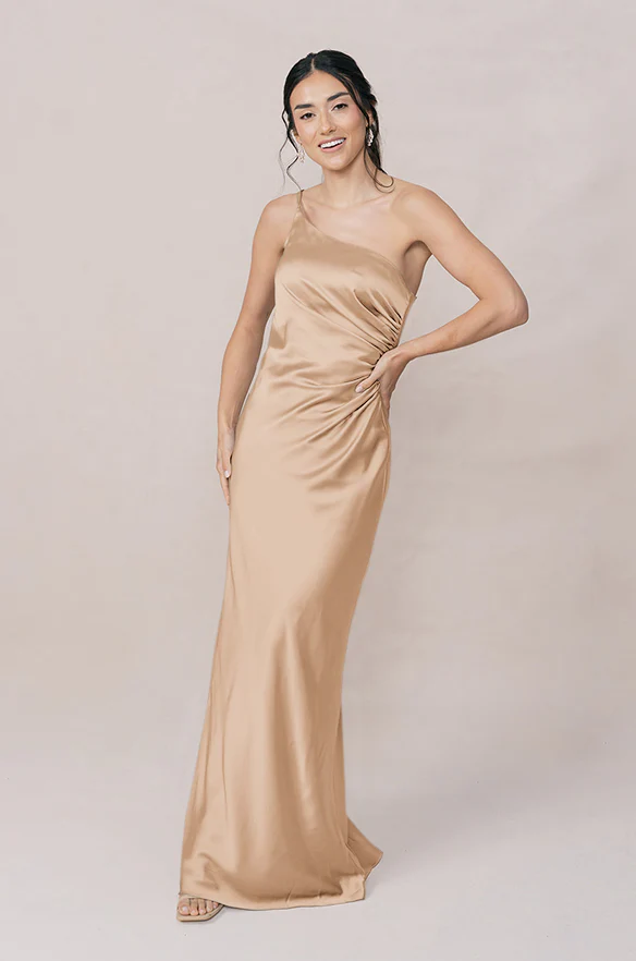 Jade Satin Dress | Made To Order - Image 103