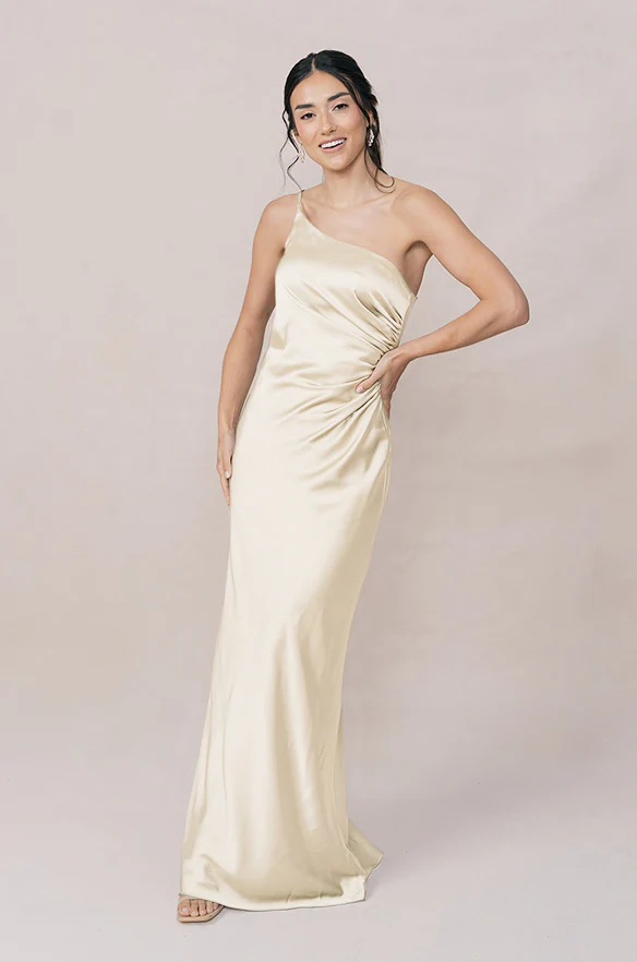 Jade Satin Dress | Made To Order - Image 125