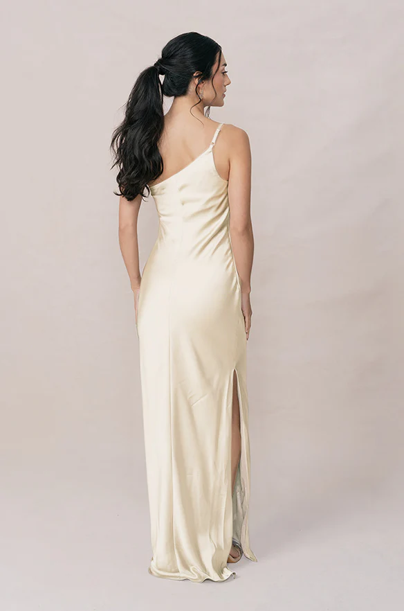 Jade Satin Dress | Made To Order - Image 126