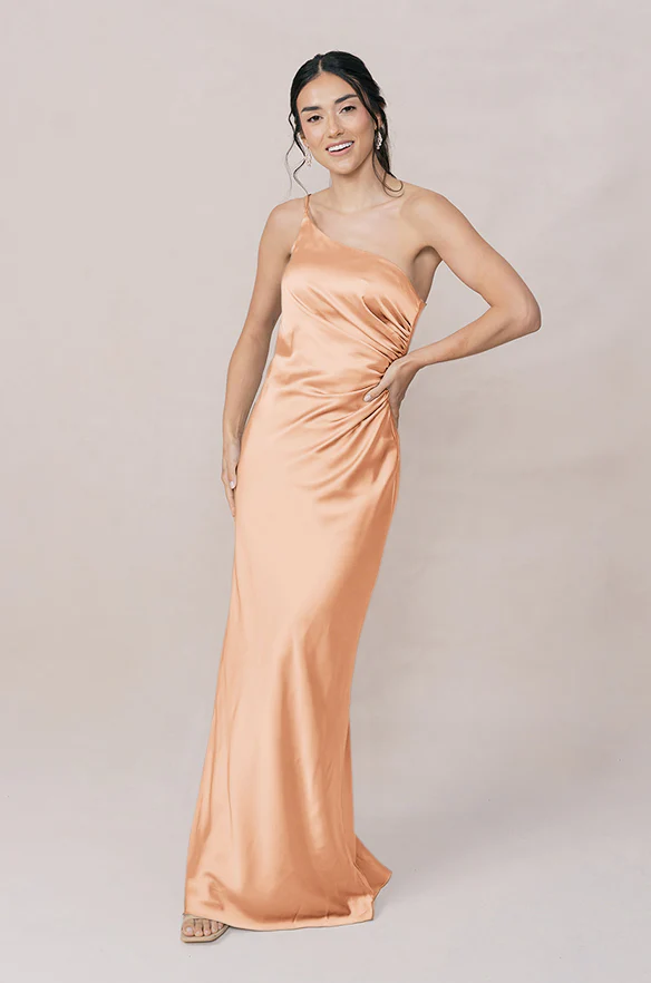 Jade Satin Dress | Made To Order - Image 127