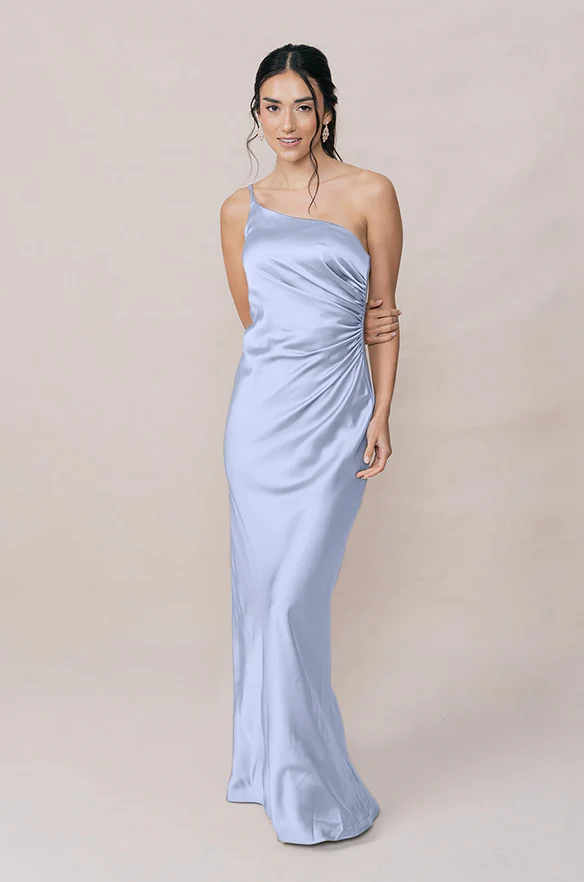 Jade Satin Dress | Made To Order - Image 129