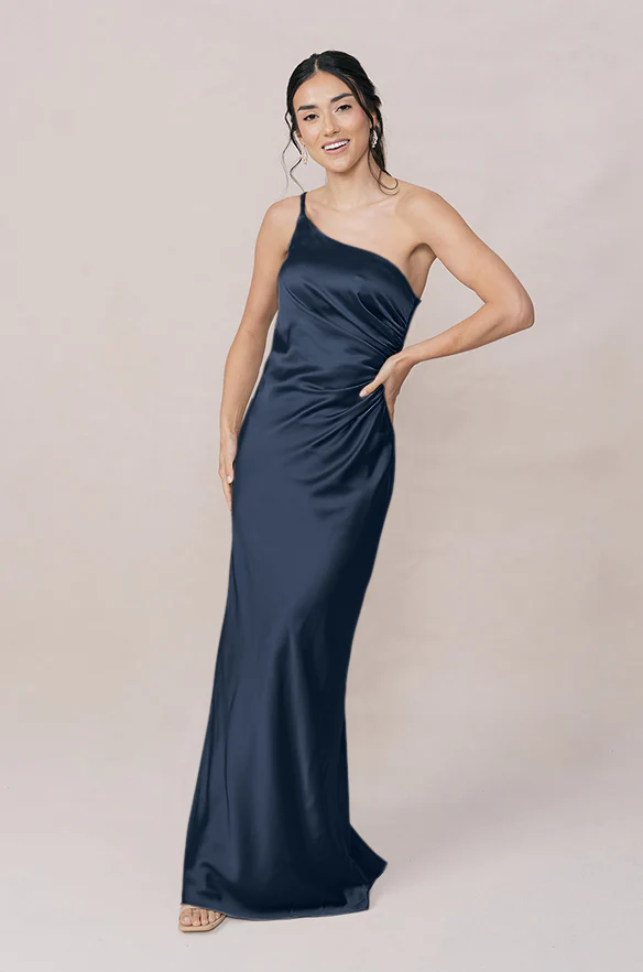 Jade Satin Dress | Made To Order - Image 133