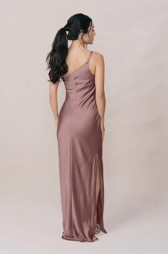 Jade Satin Dress | Made To Order - Image 136