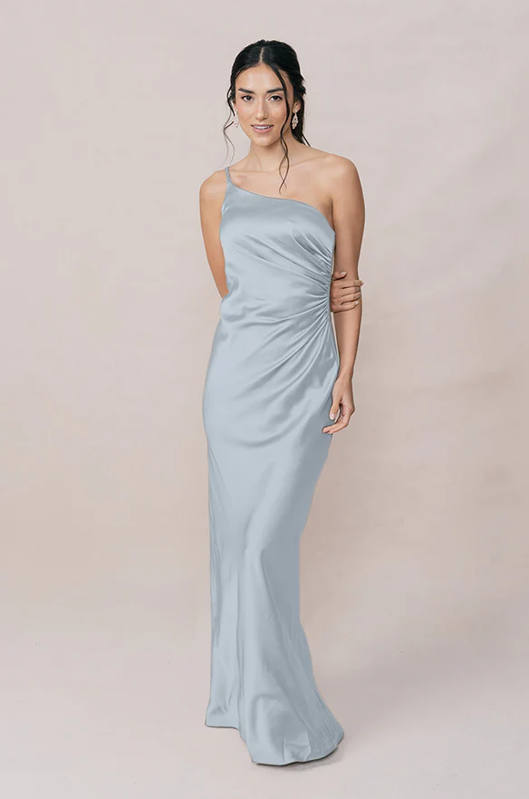 Jade Satin Dress | Made To Order - Image 147