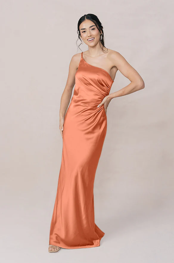 Jade Satin Dress | Made To Order - Image 151