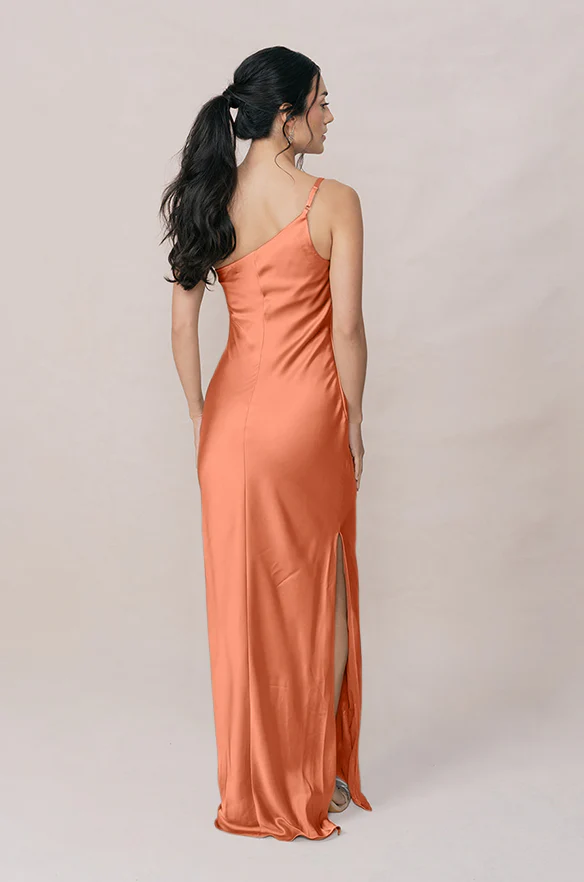 Jade Satin Dress | Made To Order - Image 152