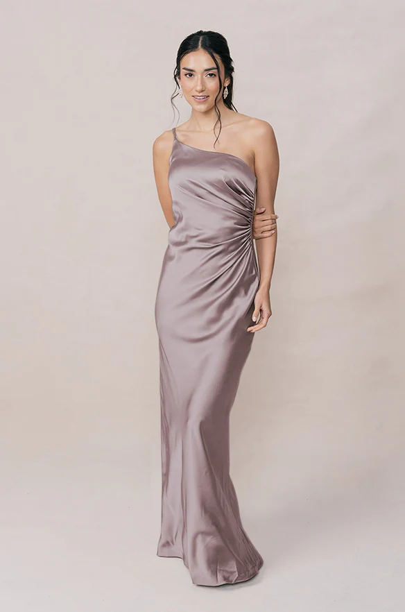 Jade Satin Dress | Made To Order - Image 153