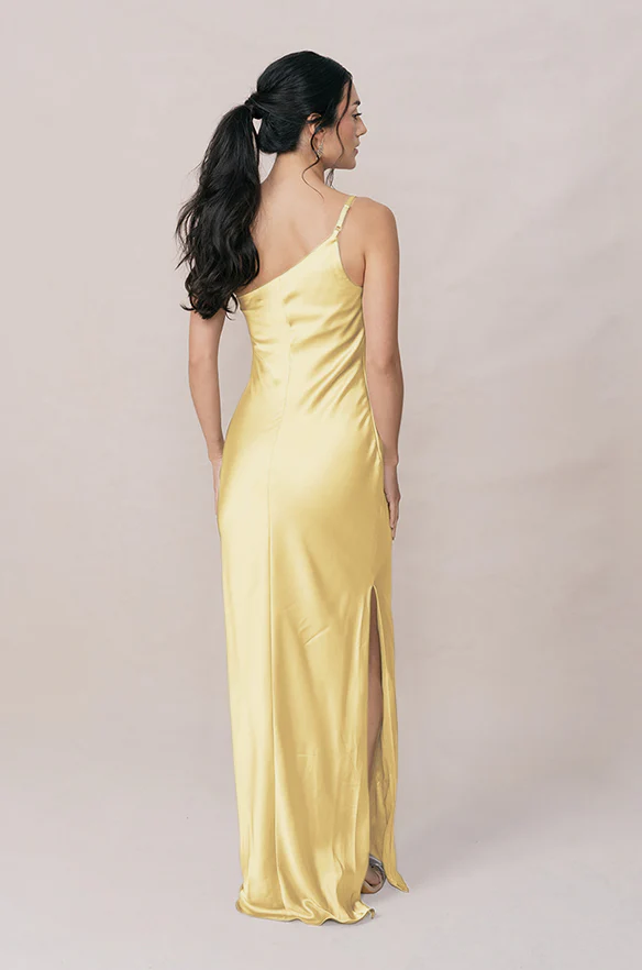 Jade Satin Dress | Made To Order - Image 160