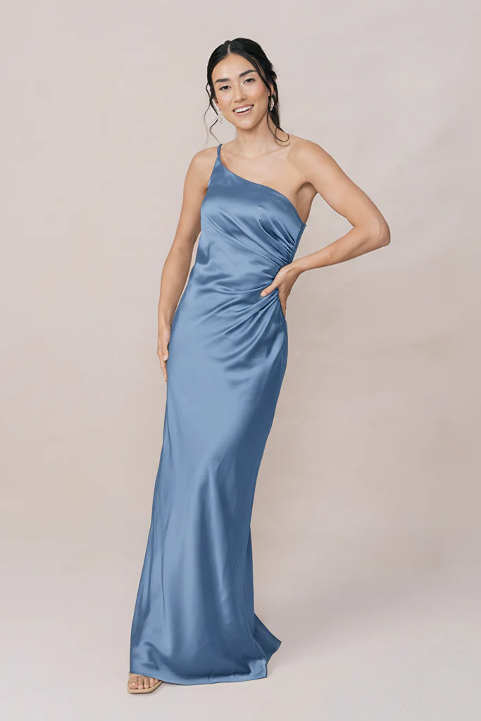 Jade Satin Dress | Made To Order - Image 168
