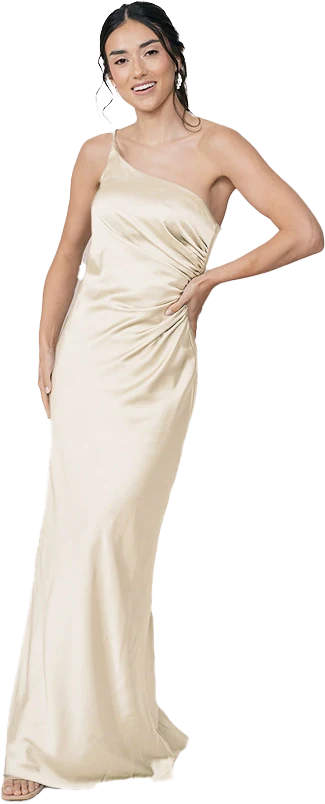 Jade Satin Dress | Made To Order - Image 64