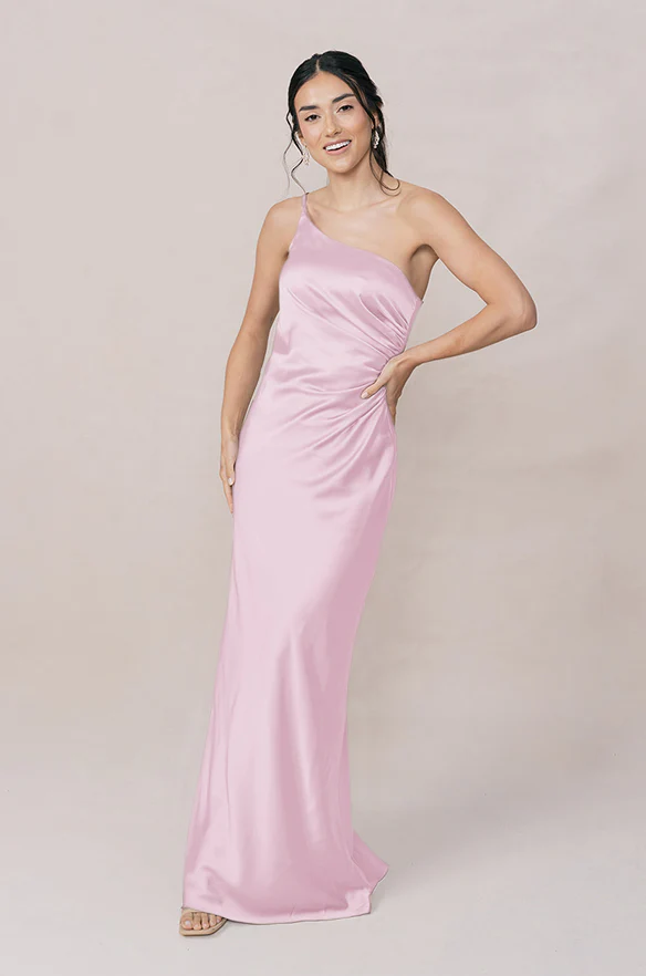 Jade Satin Dress | Made To Order - Image 65