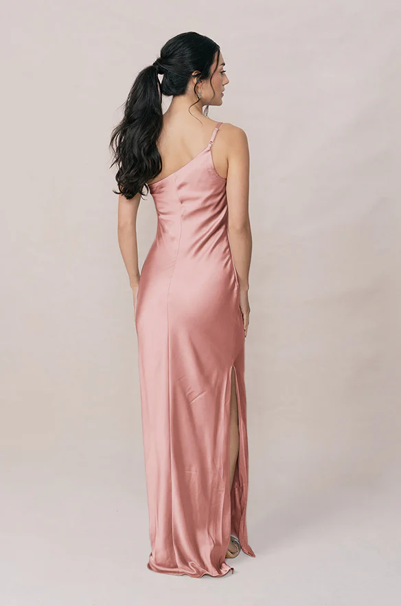 Jade Satin Dress | Made To Order - Image 74