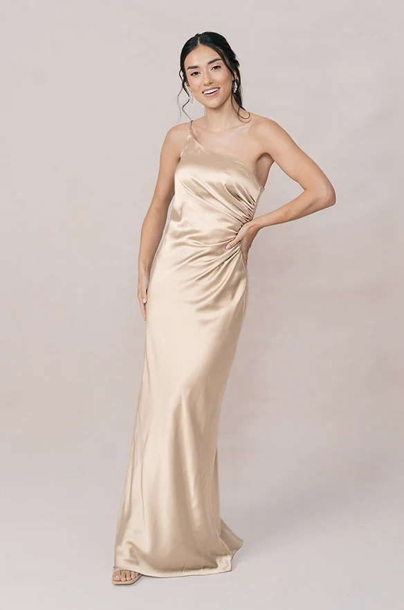 Jade Satin Dress | Made To Order - Image 99