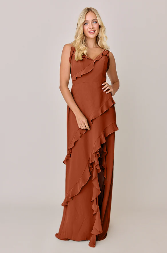 Jules Chiffon Dress | Made To Order - Image 131