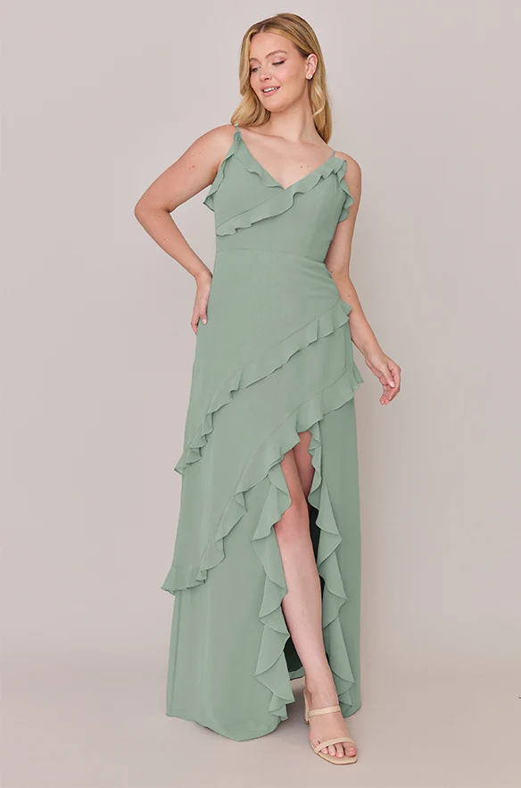 Jules Chiffon Dress | Made To Order - Image 137