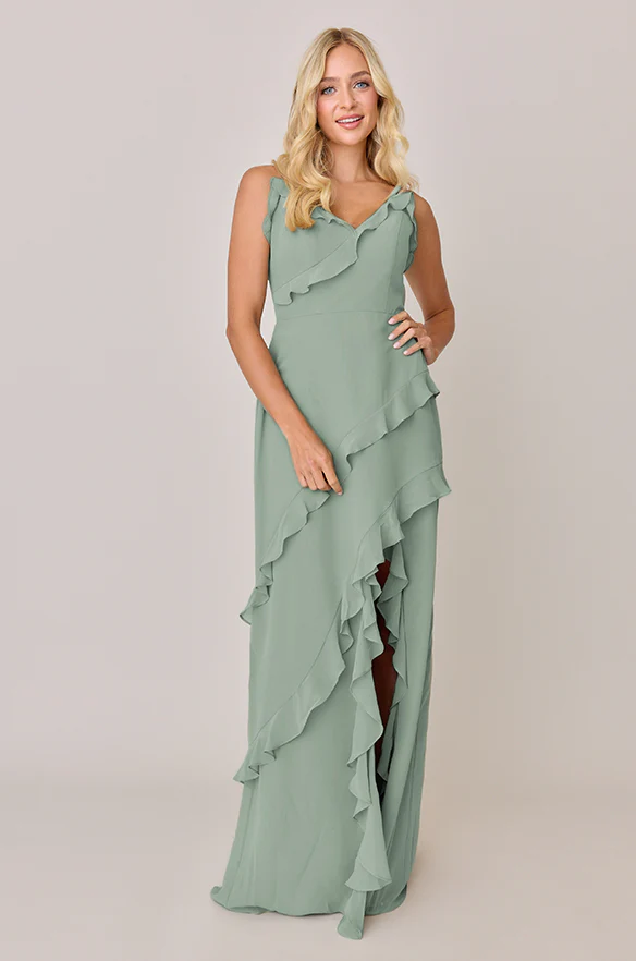 Jules Chiffon Dress | Made To Order - Image 139